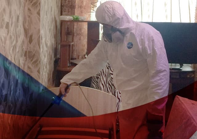 Проведение дезинфекции помещений - санитарная обработка квартиры в Краснознаменске